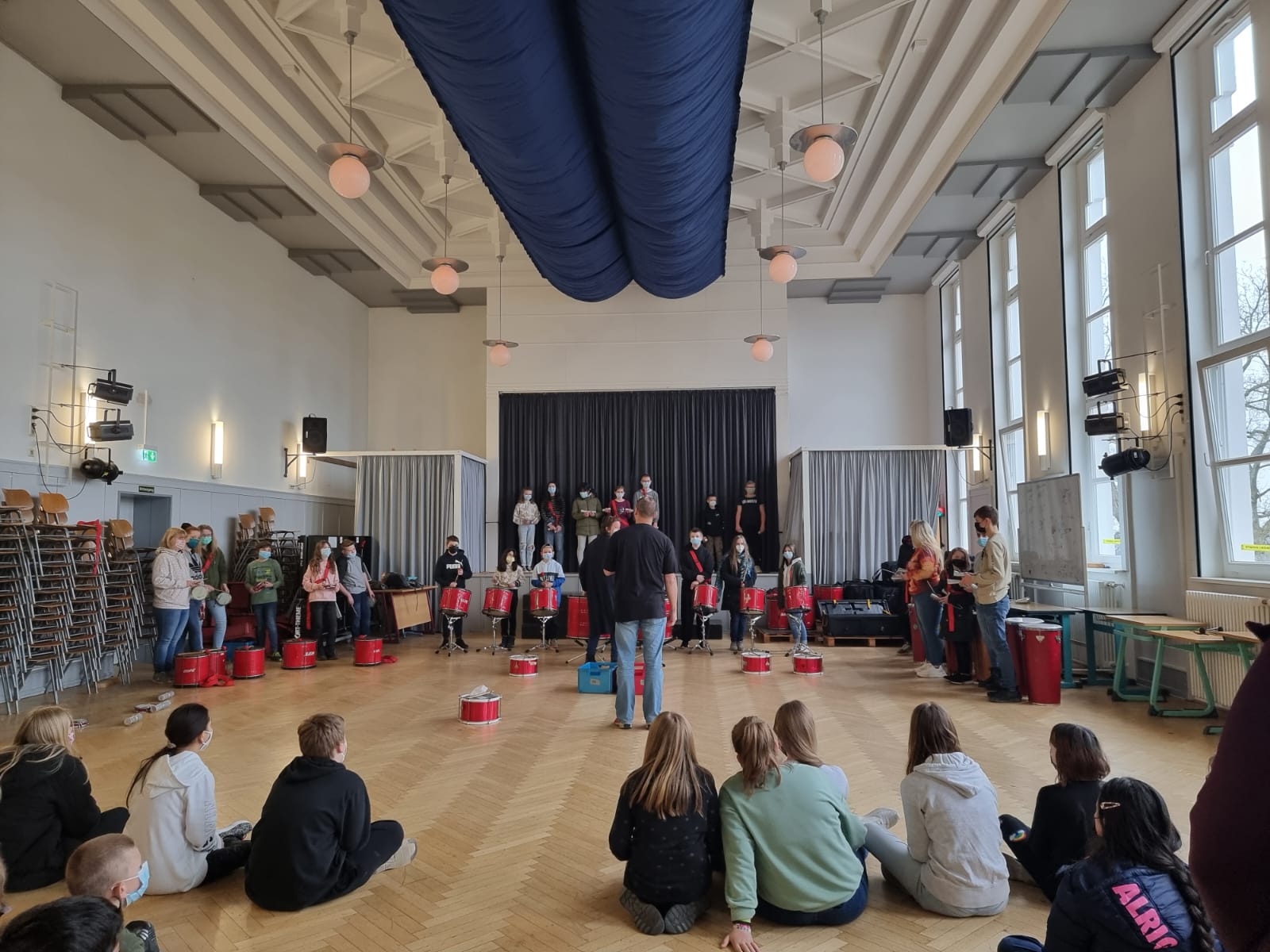 Auftritt Samba an der WBS