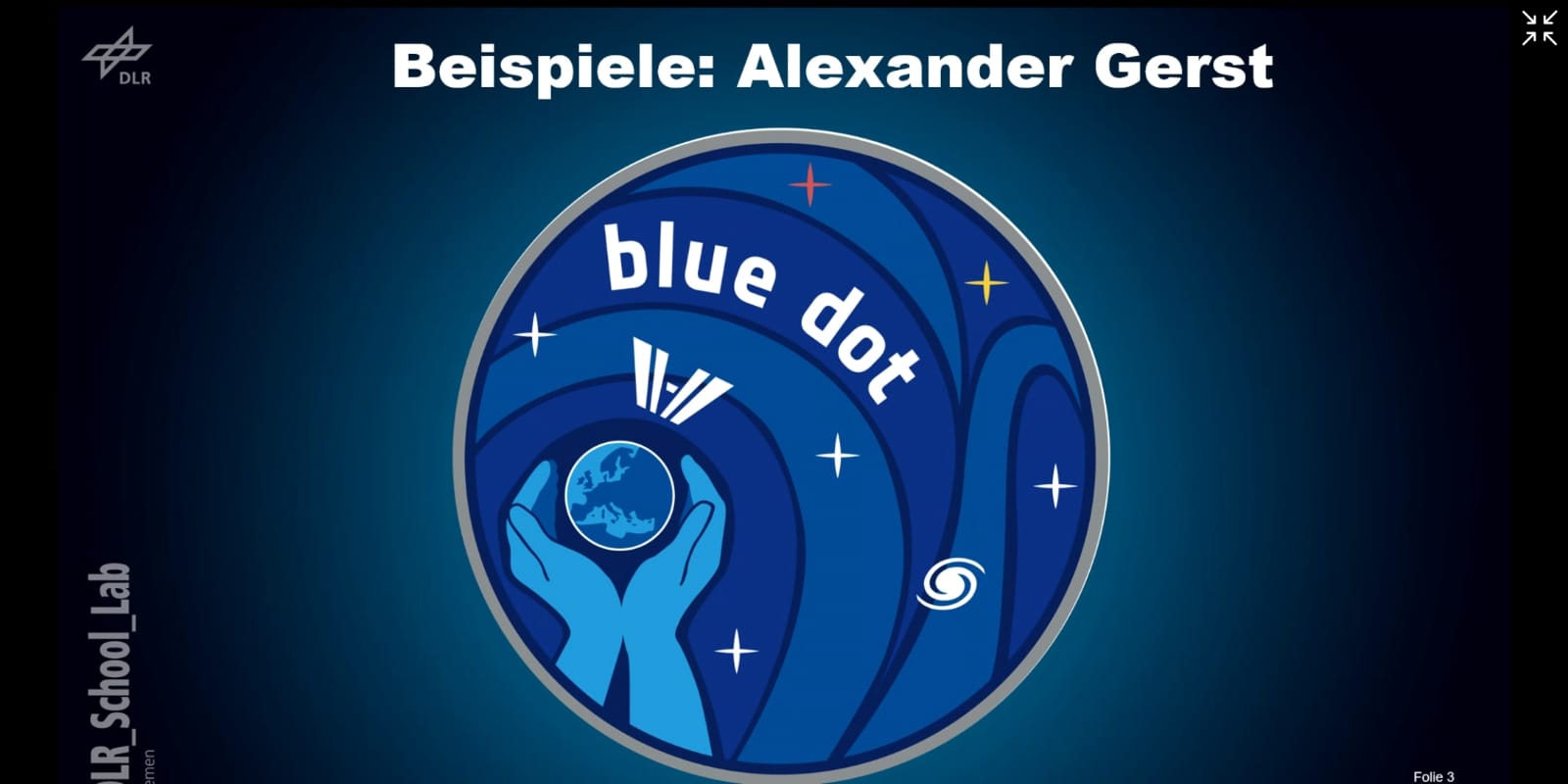 blue dot Logo