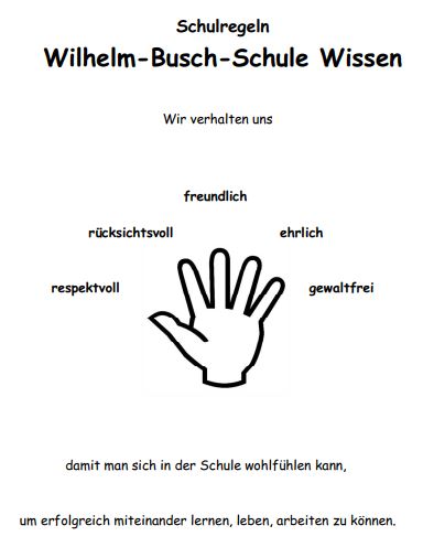Schulregeln